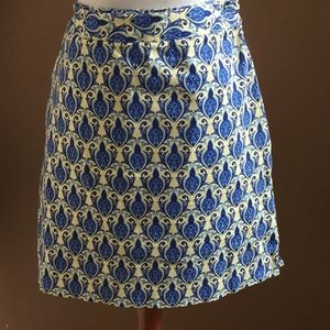 EP Pro printed golf skort, hidden shorts